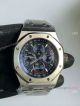 Copy Audemars Piguet Royal Oak Automatic Watch SS Black Face (3)_th.jpg